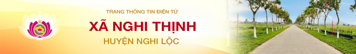Trang thông tin điện tử xã Nghi Thịnh - Huyện Nghi Lộc - Nghệ An